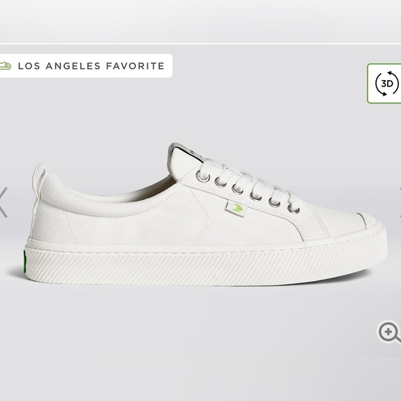 NIB Cariuma OCA Low Off-White Canvas Sneaker - Picture 2 of 16